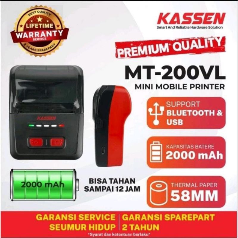 Printer Thermal Kassen MT-200VL 58mm
