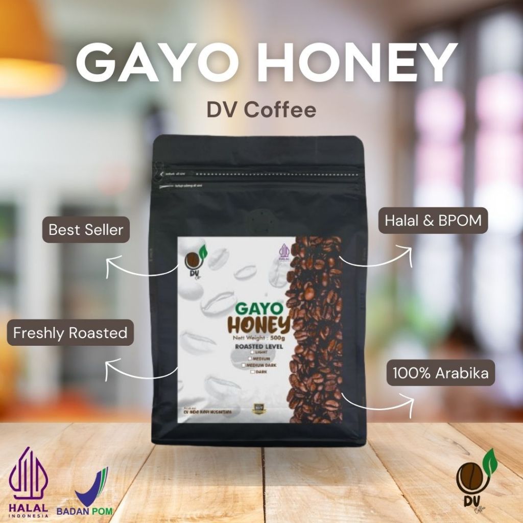 

DV Coffee Gayo Honey - 500 gram