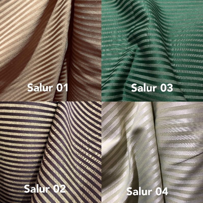 KAIN SOFA TIMBUL SALUR // KAIN SALUR METERAN MURAH // BAHAN SOFA GARIS SALUR