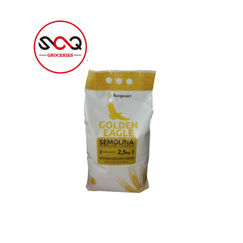 

Semolina Flour / Tepung Semolina - 2.5 Kg