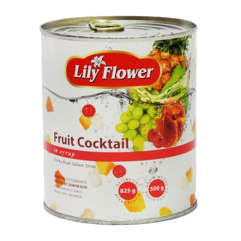 

Lily Flower Fruit Cocktail / Buah Kaleng Cocktail Lily Flower