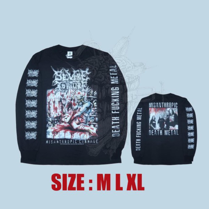 SEVERE TORTURE misanthropic carnage - LONGSLEEVE ORIGINAL