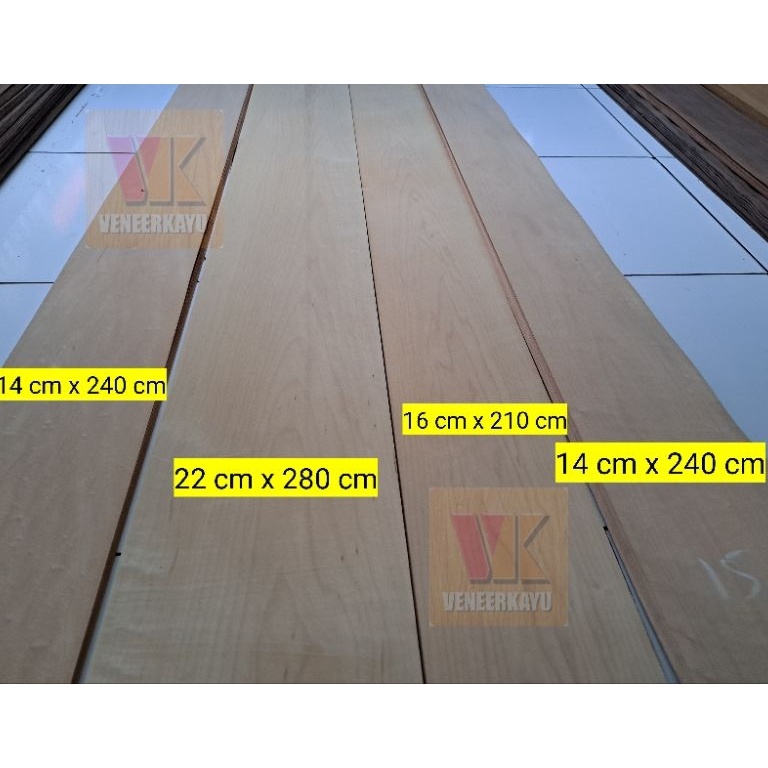 Terlaris veneer kayu Maple