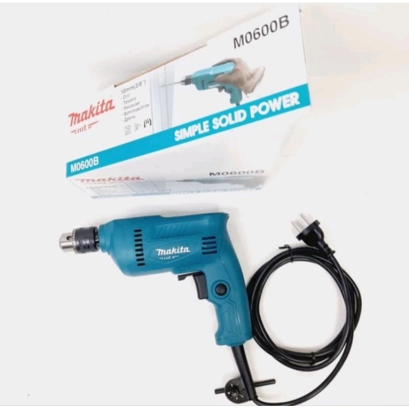 Mesin Bor Tangan 10mm Makita M0600B / Bor Tangan Makita M0600B