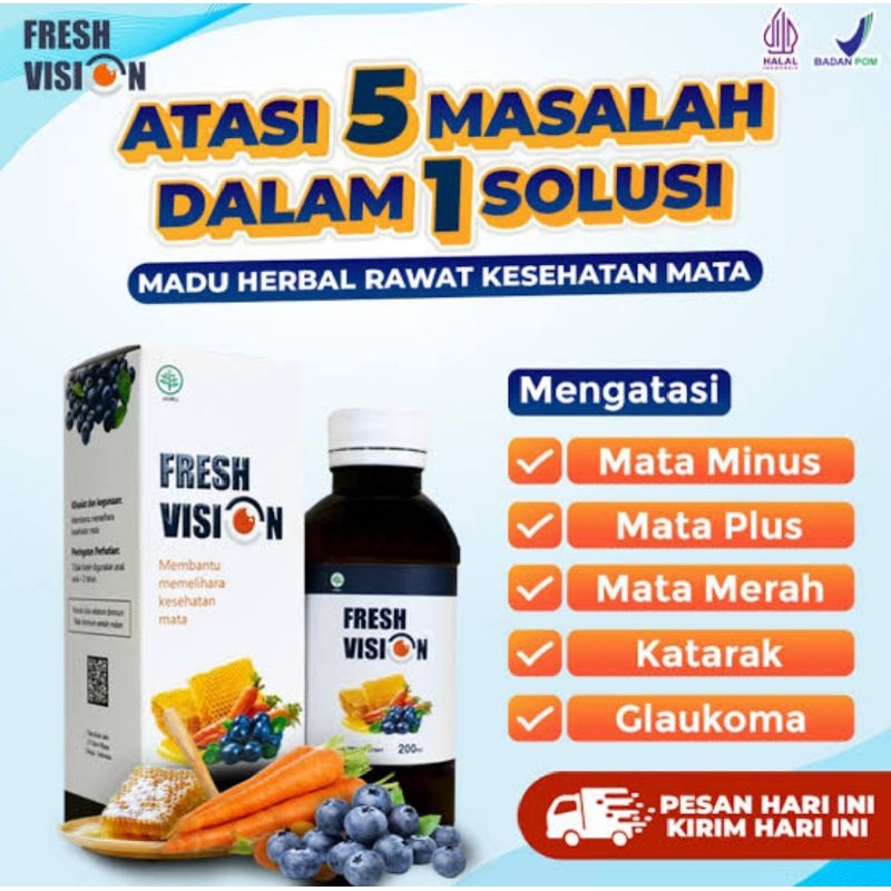 Fresh Vision Atasi Masalah Mata