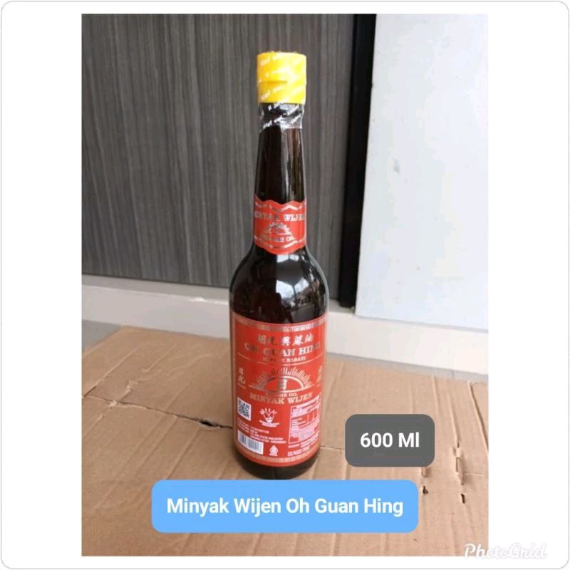 

Minyak Wijen Matahari / Sesame Oil Oh Guan Hing 600 Ml