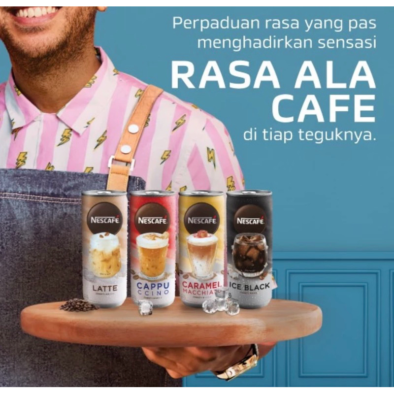 

NESCAFE ALA CAFE 220ml BELI 6 GRATIS 2pc COOLERBAG