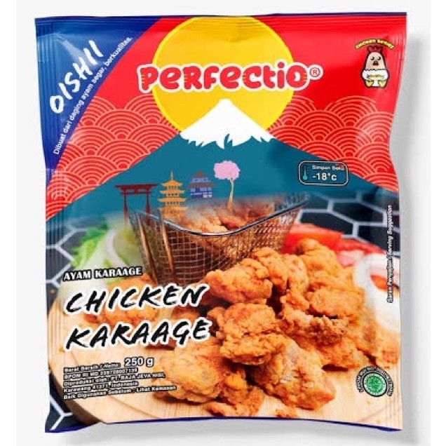 

Perfectio Nugget Original 250g/ Karaage 250g/ Spicy Chicken 250g/ Spicy Wings 250g/ Nugget Crispy 200g/ Perfectio Naget Enak Viral