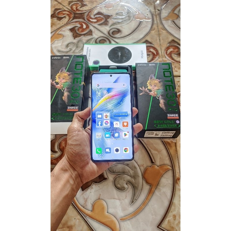 infinix not 30 pro Ram 8/256 fullset