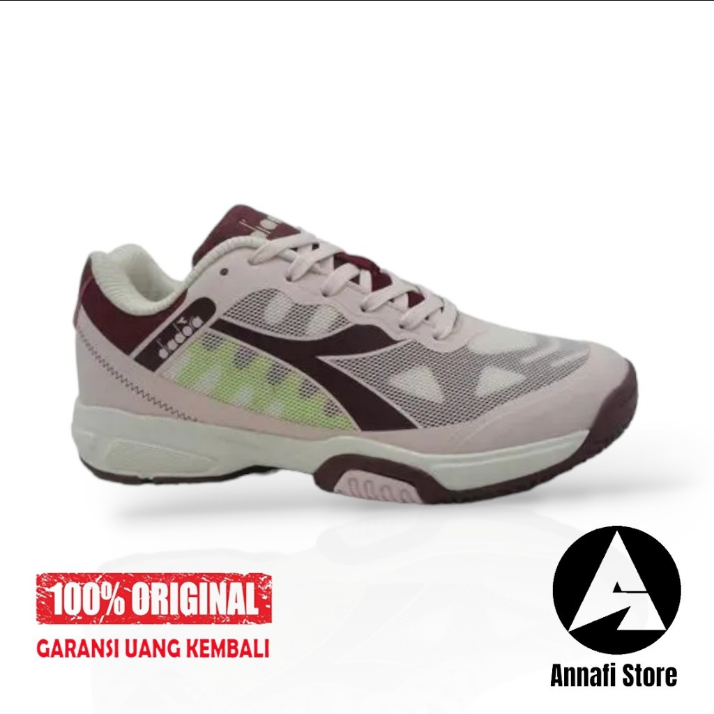 SEPATU TENIS WANITA DIADORA HOSHI DIATE230702W - WHITE PINK