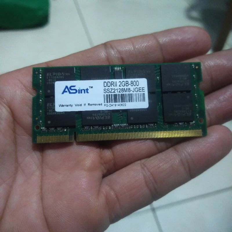 ram laptop ddr2 2gb