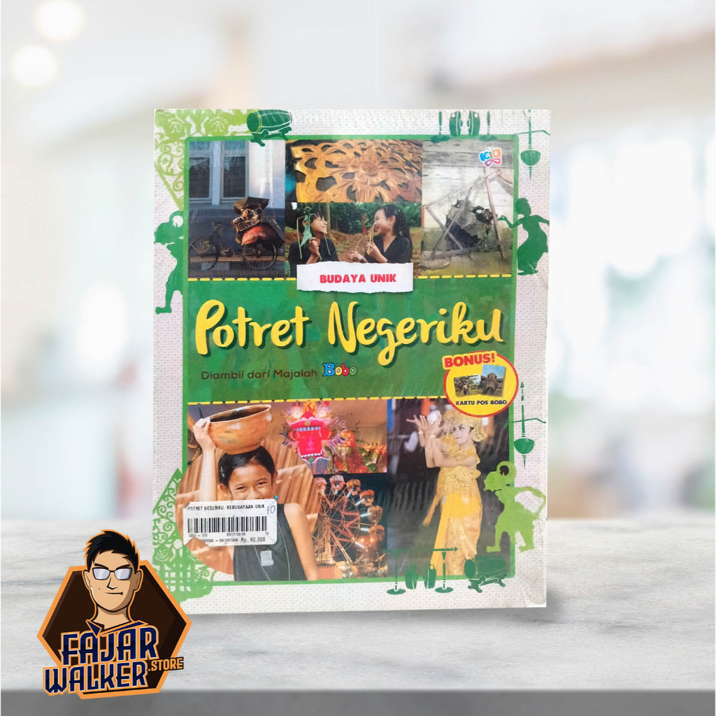Buku Potret Negeriku - Budaya Unik. Diambil dari Majalah Bobo