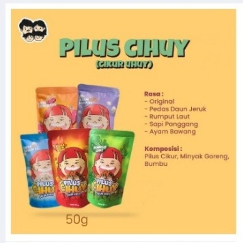 

Pilus Cihuy (Cikur Uhuy/ Snack/ jajan viral Termurah