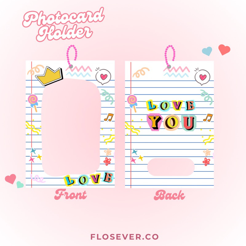 PHOTOCARD HOLDER ACRYLIC CAHOL AKRILIK KPOP