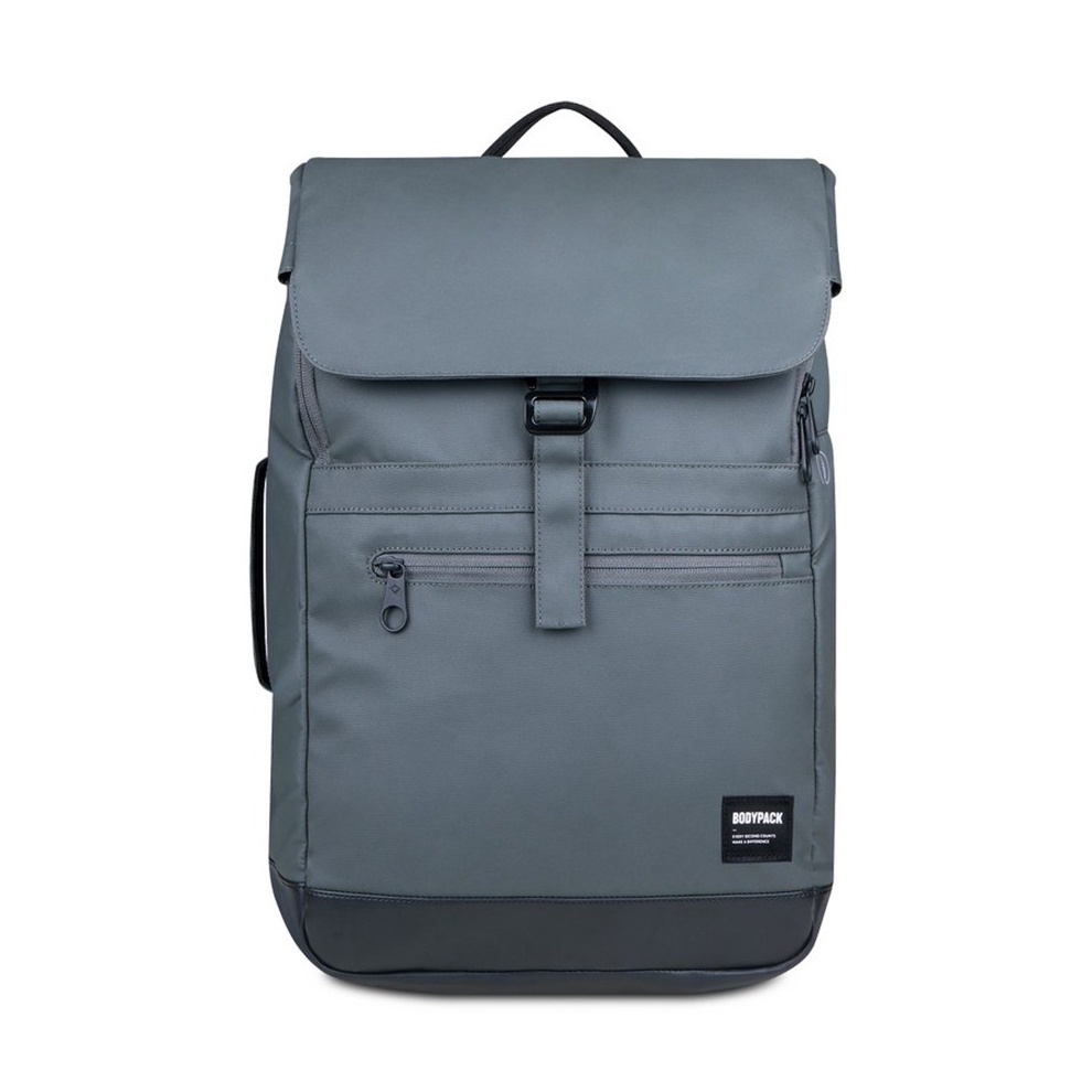 Terkini Bodypack Modest 11 Laptop Backpack  Grey