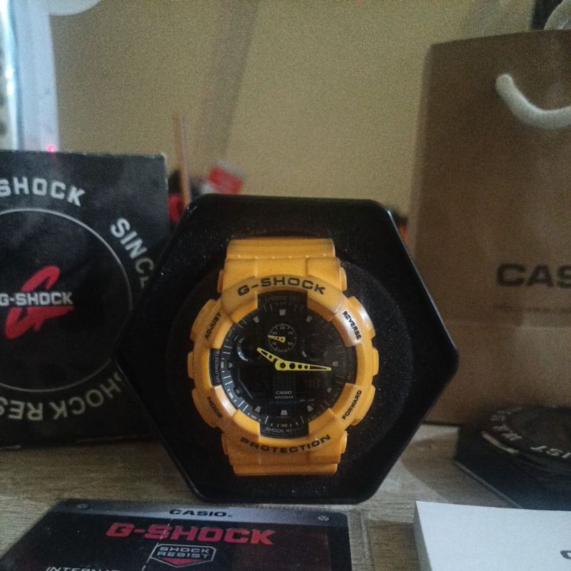 G-ShockGA100YELLOW