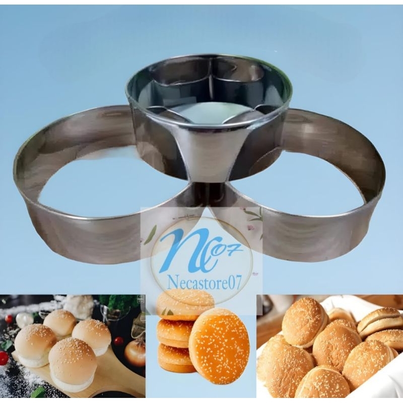 Ring Cutter Cromboloni / Cetakan Cromboloni / Cetakan Donnut bahan stainless