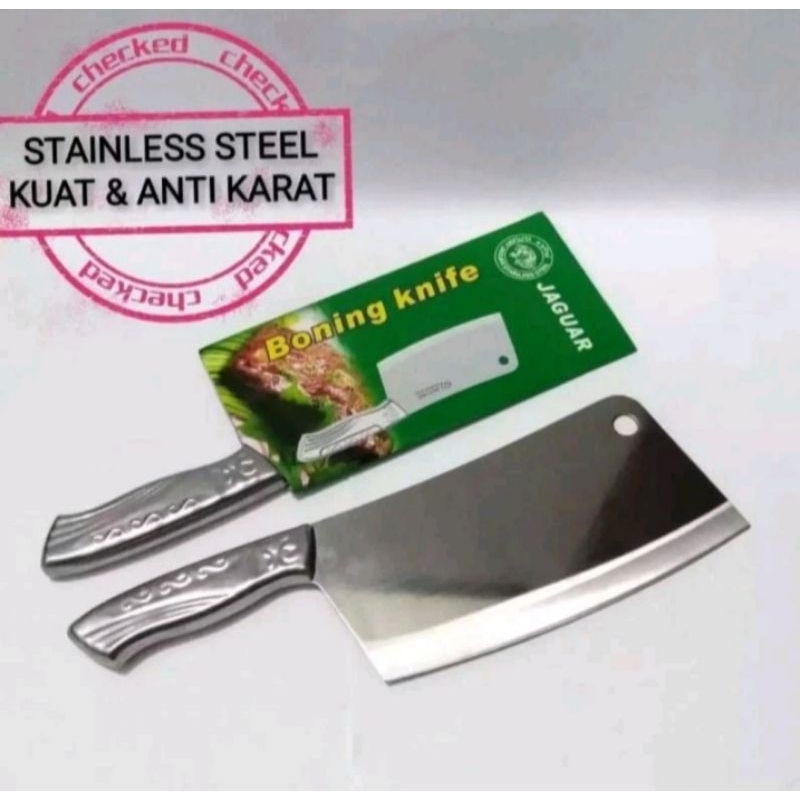 pisau besar golok tulang daging tebal
