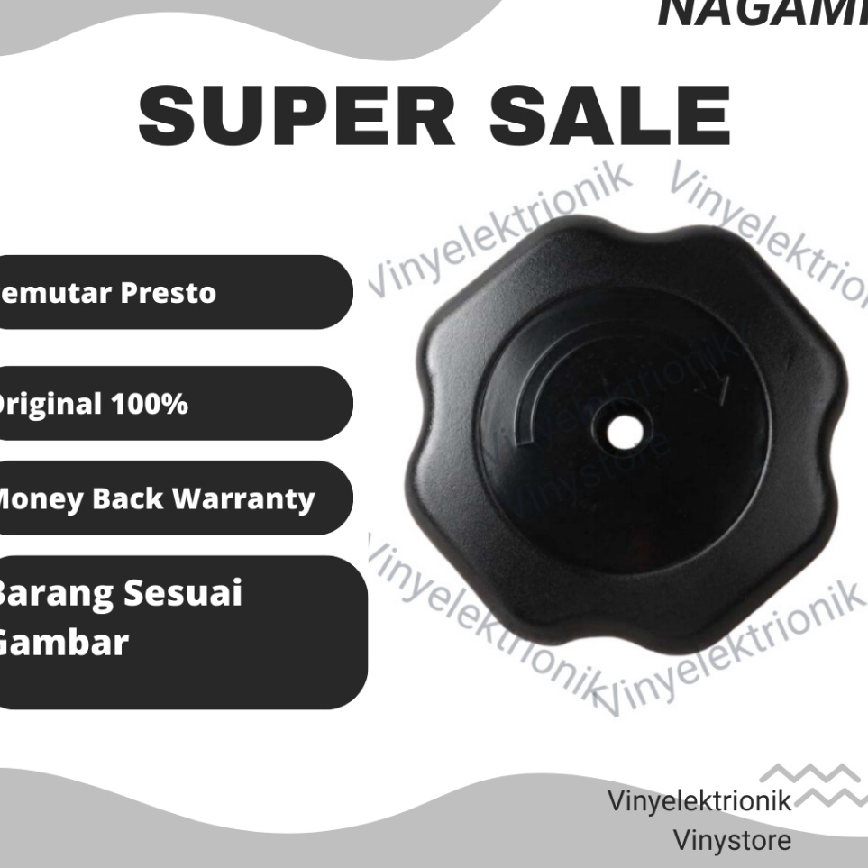 Pemutar Putaran Ori PRESTO 2 25 36 5 75 LITER NAGAMI Original