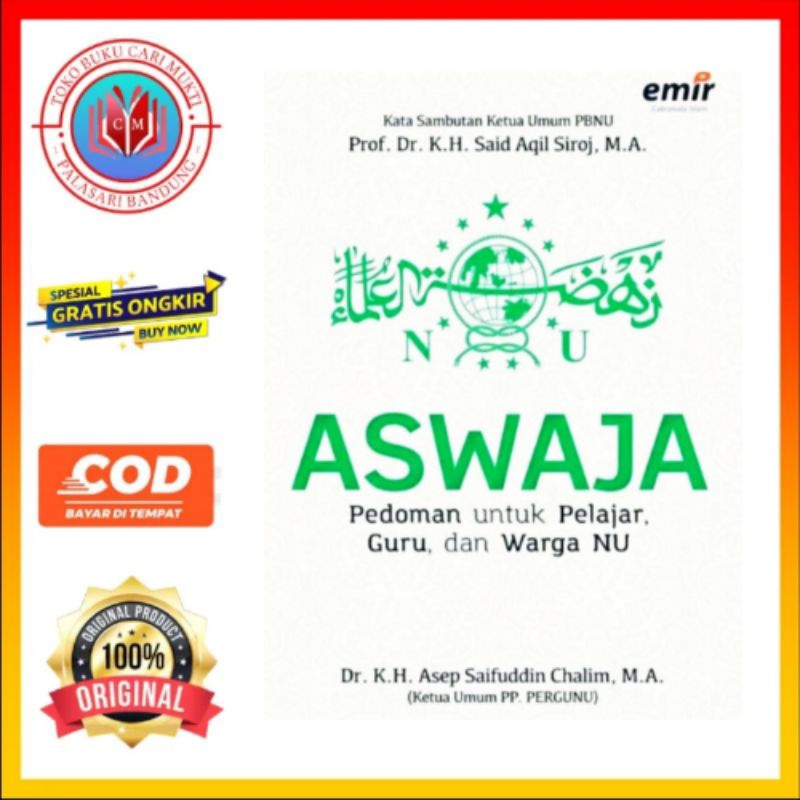 Erlangga Buku ASWAJA Ahlussunnah Wal Jamaah Pedoman Untuk Pelajar Guru dan Warga NU