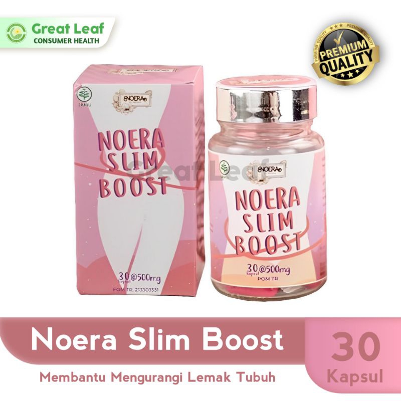 NOERA SLIM BOOST Original Obat Diet Pelangsing Herbal | Noera Slimming Capsules