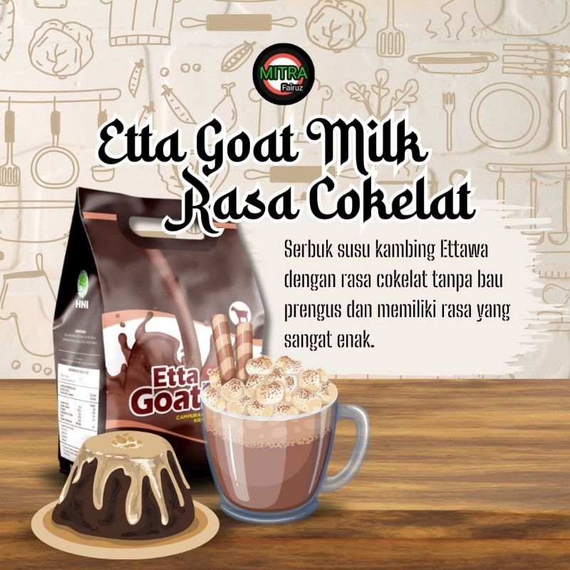 

Etta Goat Milk Rasa Cokelat HNI HPAI