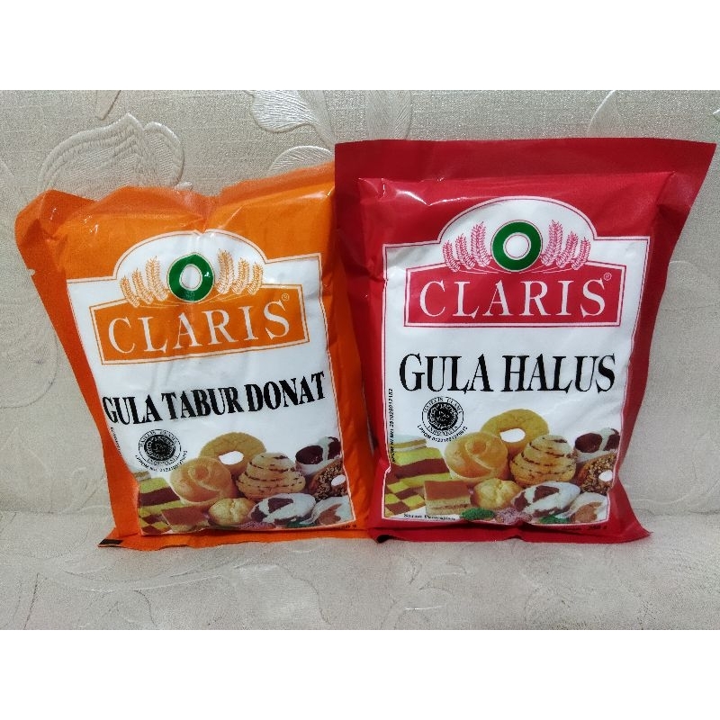 

CLARIS GULA HALUS 250 GRAM / CLARIS GULA TABUR DONAT / CLARIS GULA DINGIN / CLARIS GULA HALUS / CLARIS GULA BUBUK / GULA HALUS / GULA DONAT / CLARIS