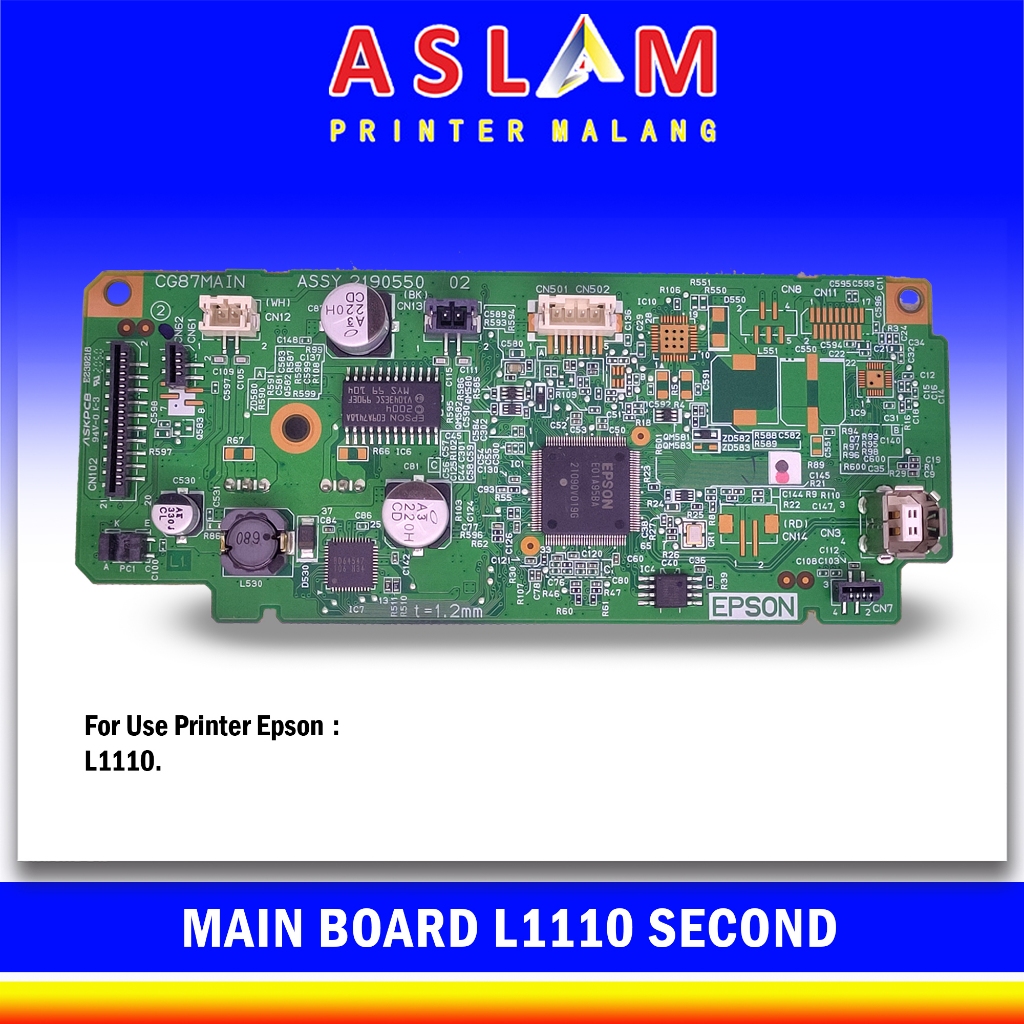Sparepart Mainboard Printer Epson L1210 L3110 L3210 Orignal Second Spare part Main board Logic Board