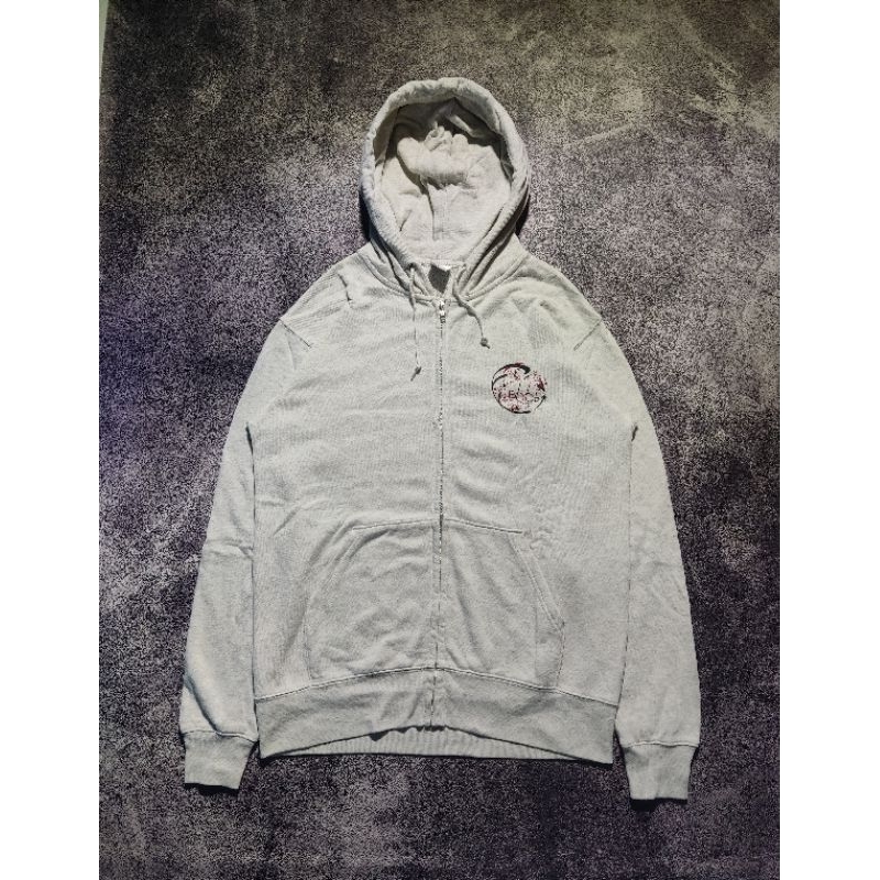 Hoodie Prinstar Putih (Zipper)