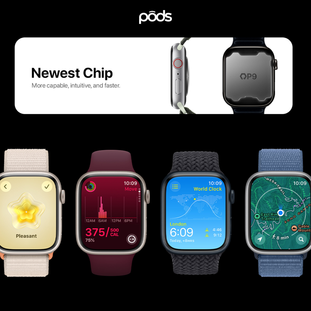 TheWatch Series 9 Max Smartwatch Amoled 2.1 Display for sport by Pods Indonesia