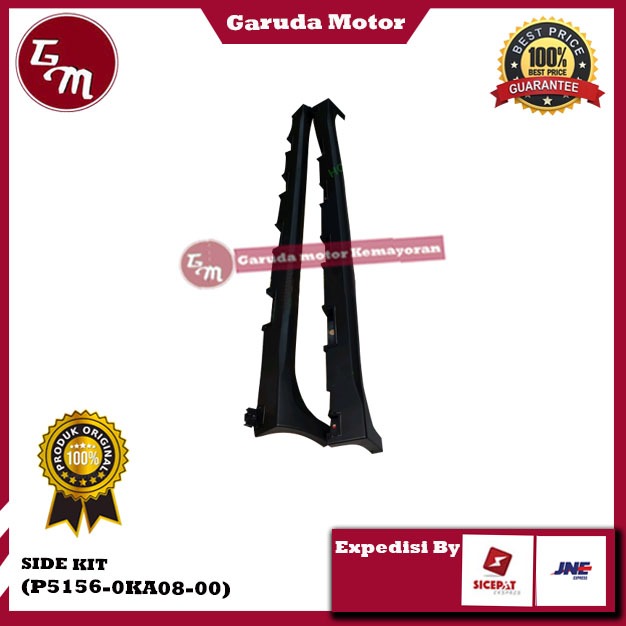 Side Skirt BodyKit Trisplang Innova Venturer Facelift Original 1set P5156-0KA08-00