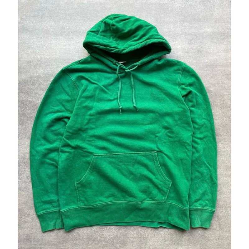 Plain Green Hoodie by Spinns