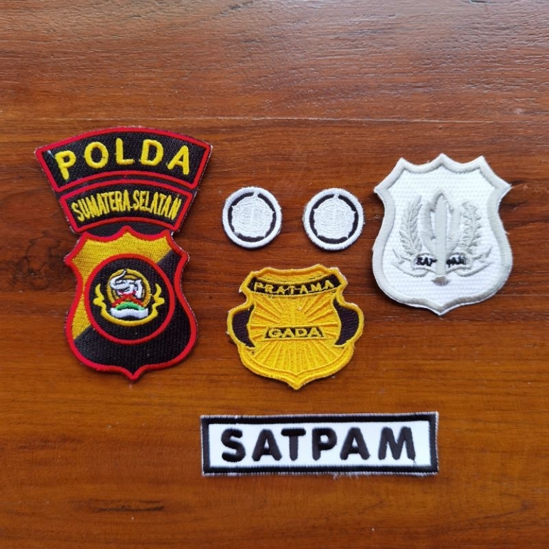 Bordir Satpam Polda Sumsel