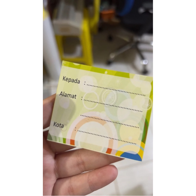 

Label Pengiriman Olshop isi 50