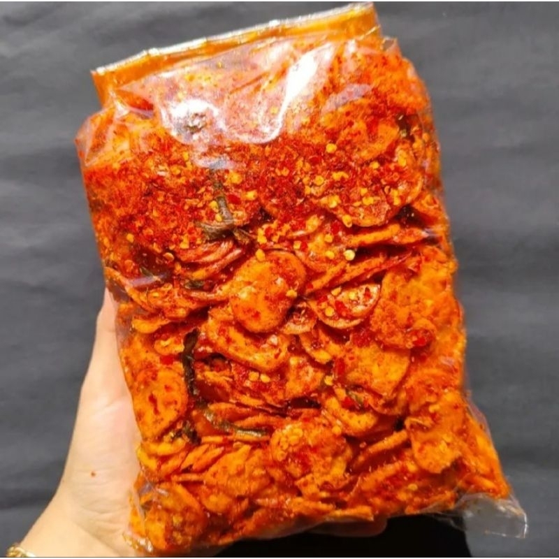 

seblak kering kerupuk bawang merah isi 500gr
