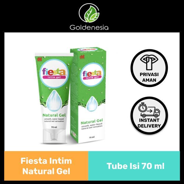 Fiesta Intim Natural Gel 70ml - Pelumas Lubricant Gel