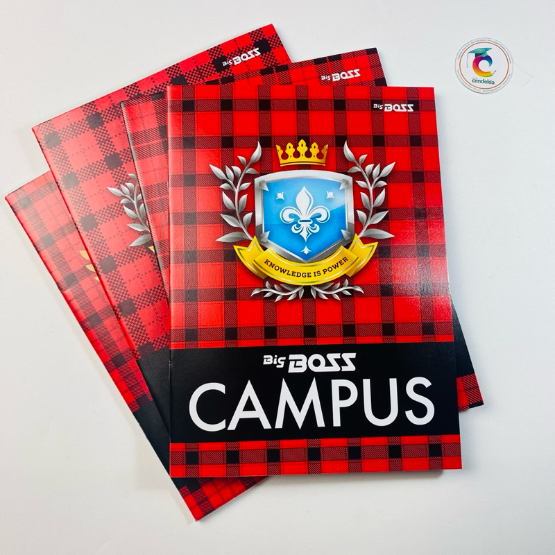 

Buku Tulis Boxy BIG BOSS 50 University Campus - 1 pak