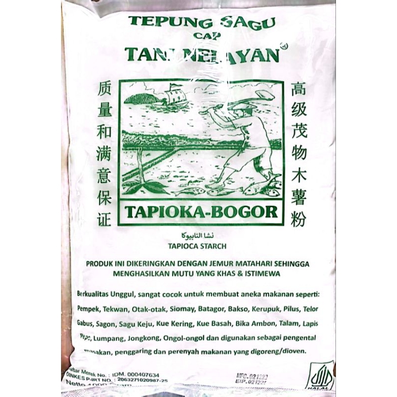 

TEPUNG SAGU CAP TANI NELAYAN 500 GRAM