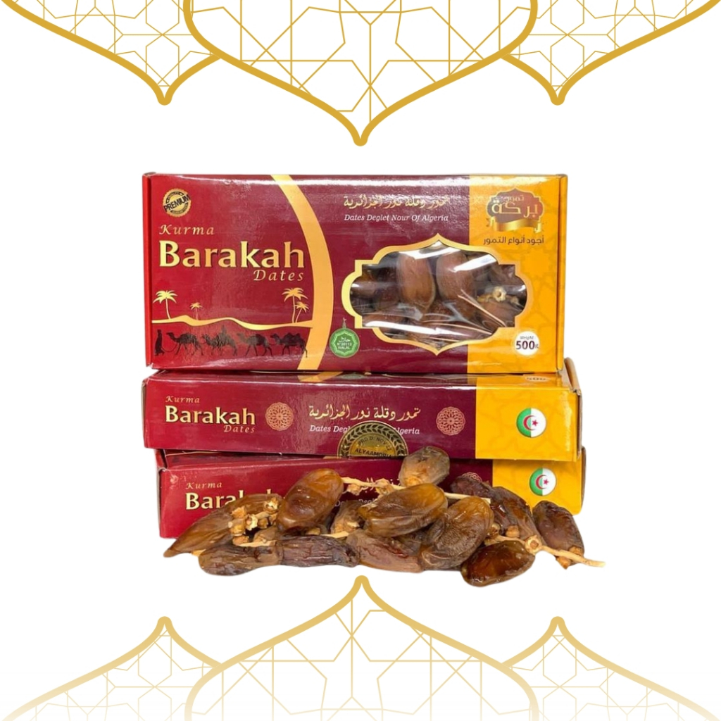 

Kurma Tunisia Tangkai Barakah Premium 500 g