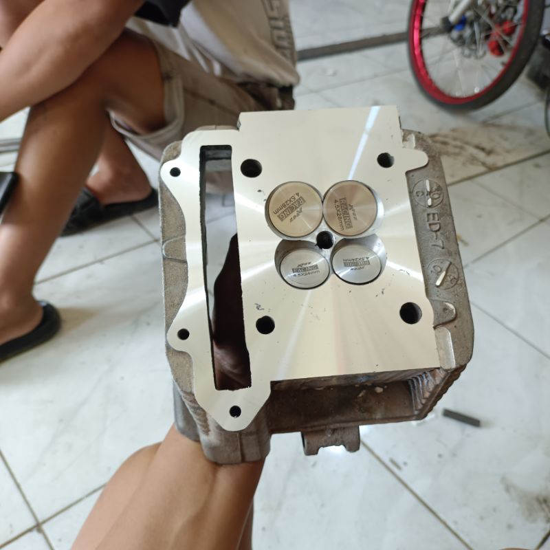 head satria fu 28 24 batang 4.5 in ex lurus 200cc