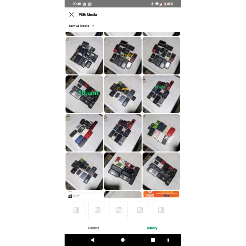 HP rusak borongan 68 unit