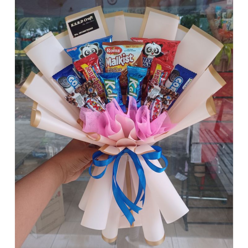 

buket snack/hadiah untuk pacar