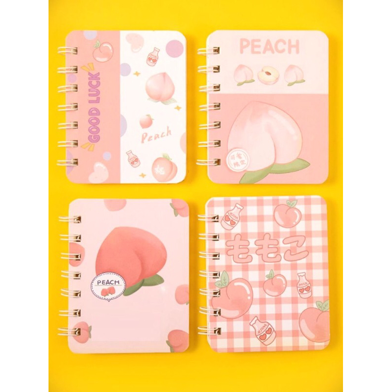 

NotebookMiniA7/PeachCover/BukuSaku/Cute