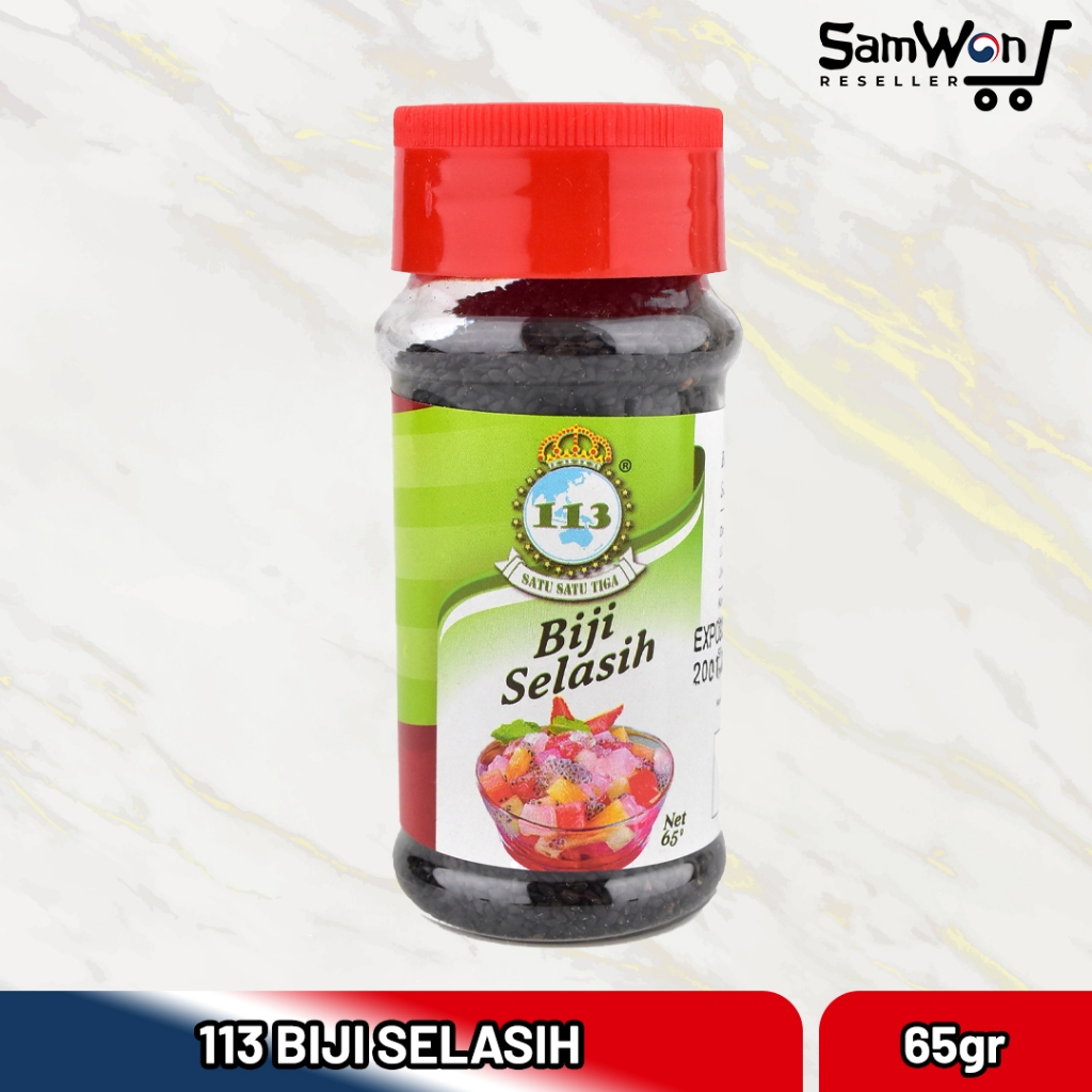 

113 BIJI SELASIH 65gr - Basil Seed Instant Siap Pakai