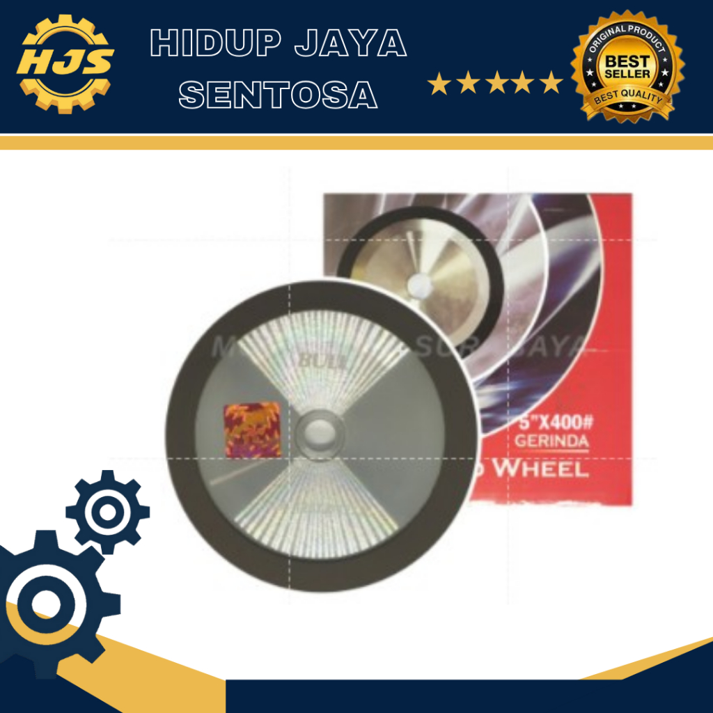 DIAMOND ASAH DIAMOND GERINDING WHEEL  BATU ASAH 4 inch X 400 BULL