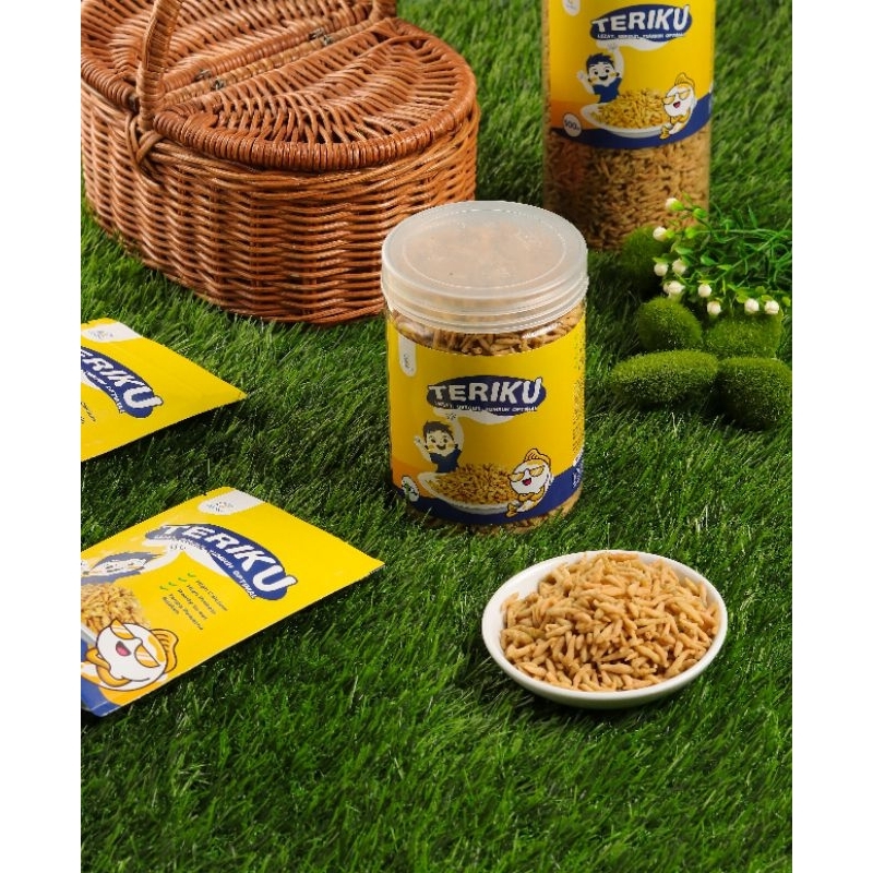 

Teriku Ikan Teri Nasi Krispi 250 gr camilan kaya kalsium