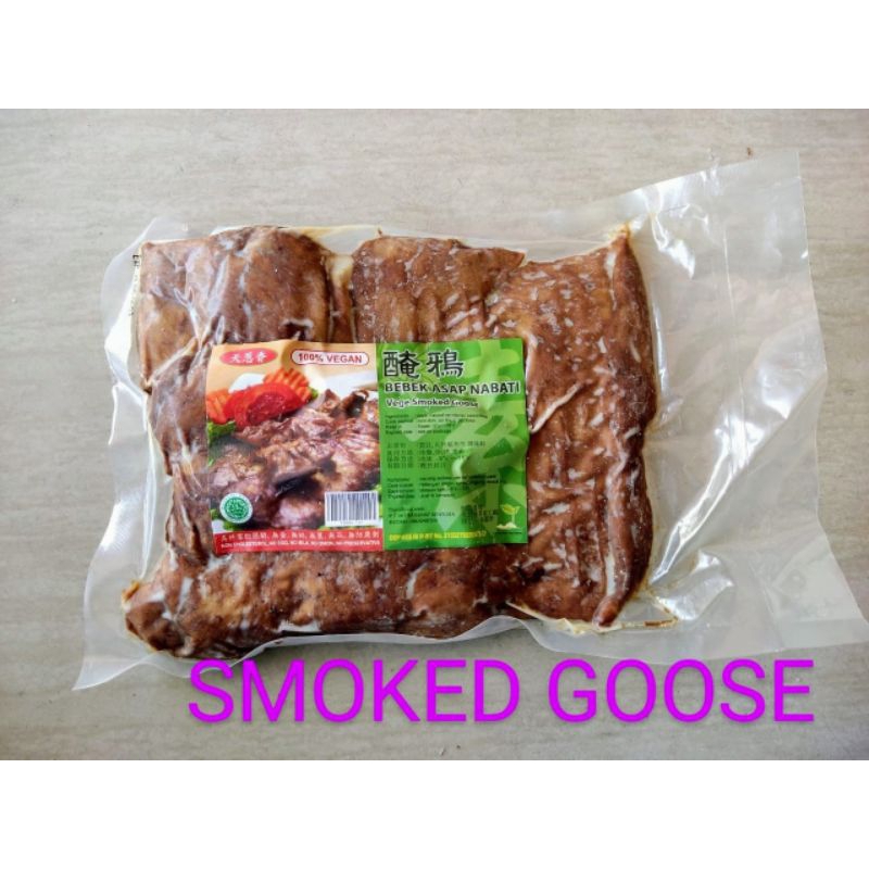 

BEBEK BAKAR SMOKED GOOSE VEGETARIAN 450GR EVERGREEN