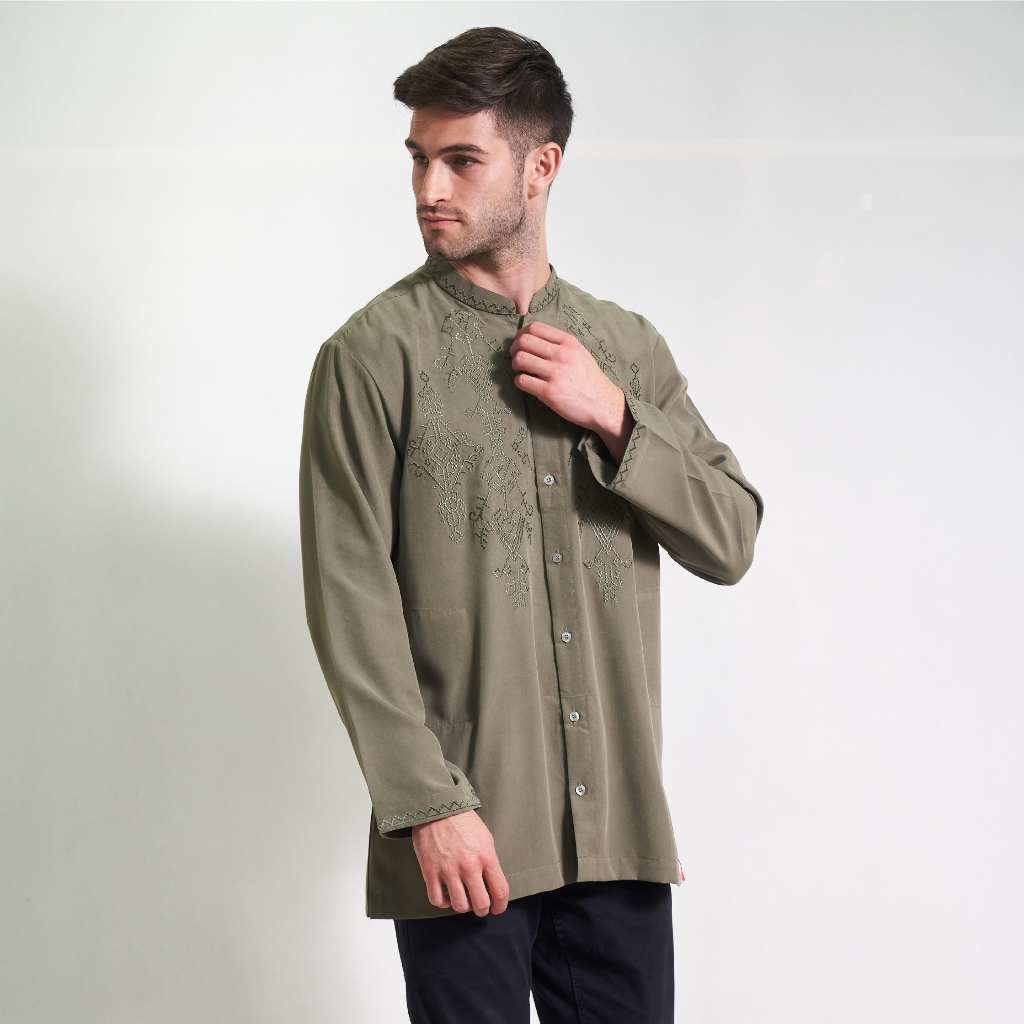 Koko Preview Panjang Hijau Mustika LIM by Itang Yunasz 1675