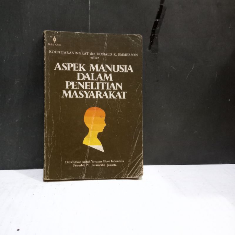 

Buku Aspek Manusia Dalam Penelitian Masyarakat - Koentjaraningrat