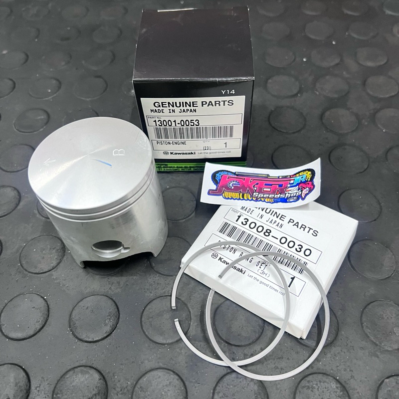 PISTON / RING PISTON NINJA 150 PEN 16 RR OLD ZX BLOK 1878 SEHER NINJA 150 BLOK 1878 ORIGINAL KAWASAK